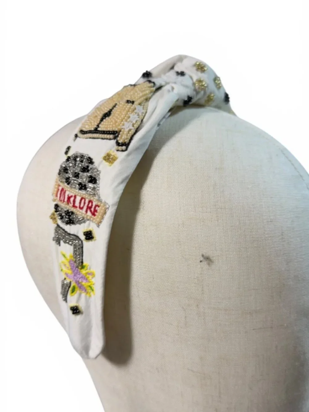 Taylor Swift Folklore Beaded Headband New